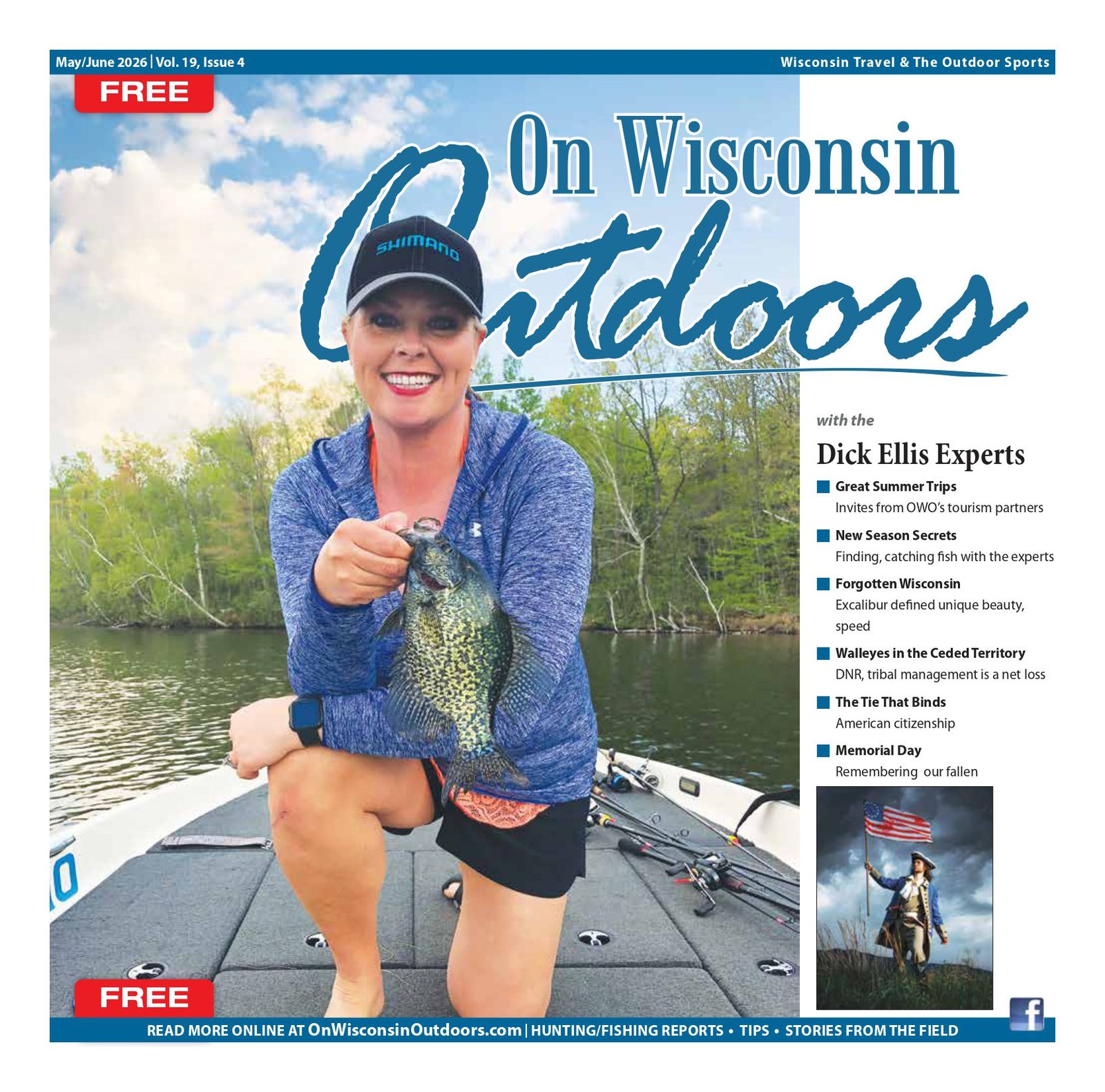 On Wisconsin Outdoors (May June 2026 Issue) Page 0001